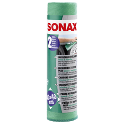 xxx Sonax 04165410 MicrofaserTücher Plus Innen&Scheibe, 2Stk