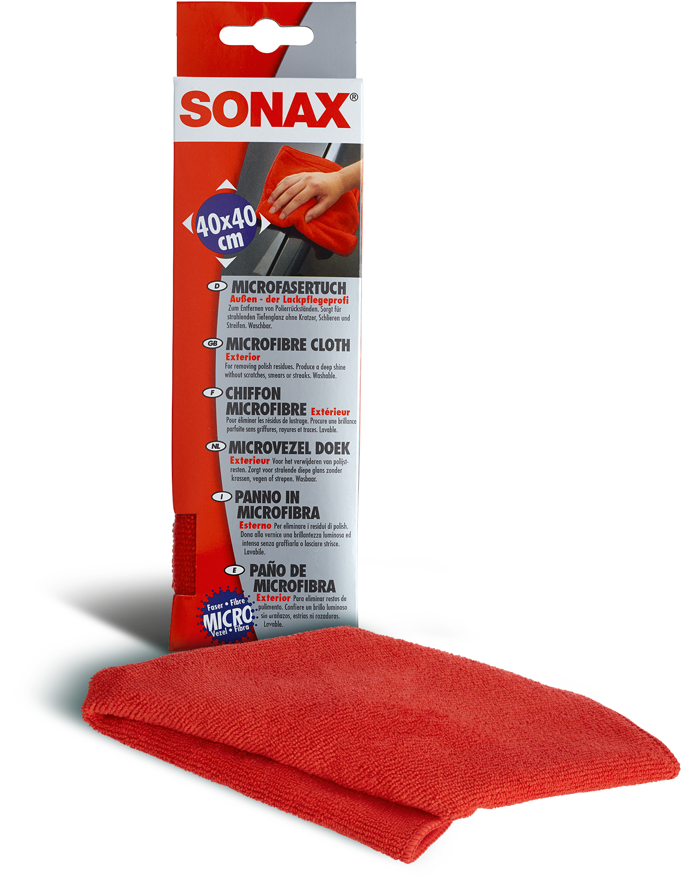 Sonax 04162000 MicrofaserTuch Außen